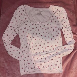 Floral Long Sleeve Top